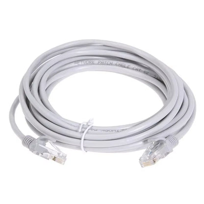 Cable Ethernet De Alta Velocidad Cat5E RJ45 Cable De Red LAN Enrutador De Ordenador Patch Cord , 1M/5M/10M/15M/20M/30M/50M